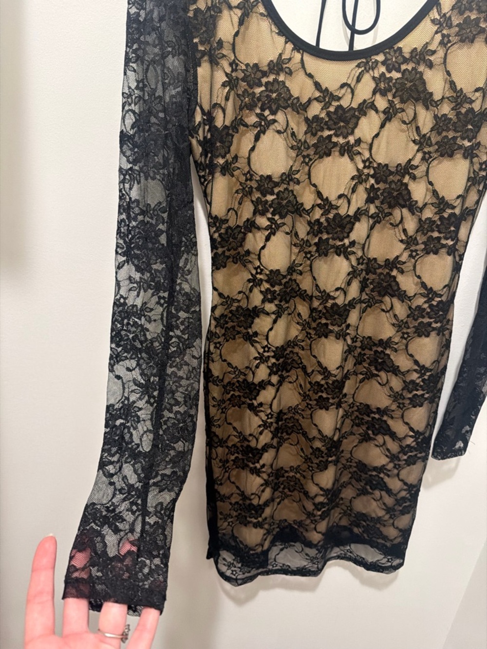 Fredricks of Hollywood Lace Dress~ Size L - Picture 3 of 8